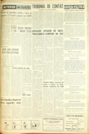 Página do jornal Unitário de março de 1962