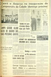 Página do jornal Unitário de março de 1962