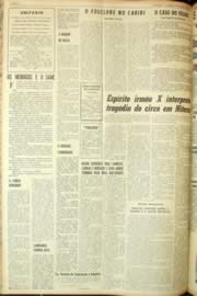 Página do jornal Unitário de março de 1962