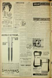 Página do jornal Unitário de abril de 1962