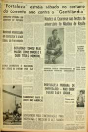 Página do jornal Unitário de abril de 1962