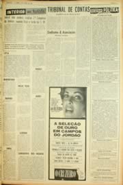 Página do jornal Unitário de abril de 1962