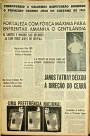 Página do jornal Unitário de abril de 1962
