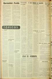 Página do jornal Unitário de abril de 1962