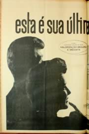 Página do jornal Unitário de abril de 1962