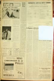 Página do jornal Unitário de abril de 1962