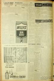 Página do jornal Unitário de abril de 1962