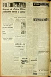 Página do jornal Unitário de abril de 1962