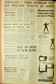 Página do jornal Unitário de abril de 1962