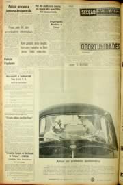 Página do jornal Unitário de abril de 1962