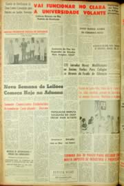 Página do jornal Unitário de abril de 1962