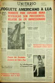 Página do jornal Unitário de abril de 1962