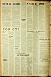 Página do jornal Unitário de abril de 1962