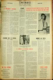 Página do jornal Unitário de abril de 1962