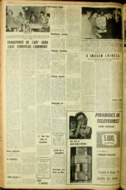 Página do jornal Unitário de maio de 1962