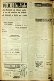 Página do jornal Unitário de maio de 1962