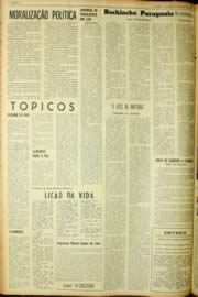 Página do jornal Unitário de maio de 1962