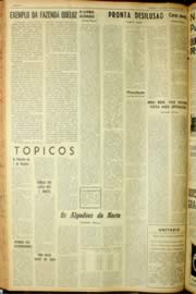 Página do jornal Unitário de maio de 1962