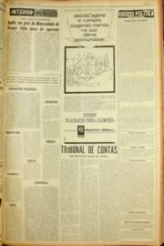 Página do jornal Unitário de maio de 1962