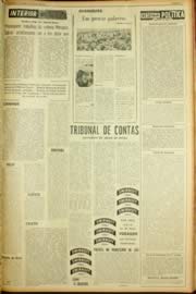 Página do jornal Unitário de maio de 1962