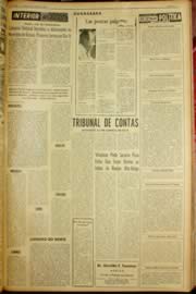 Página do jornal Unitário de maio de 1962