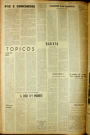 Página do jornal Unitário de maio de 1962