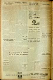 Página do jornal Unitário de maio de 1962