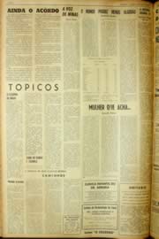 Página do jornal Unitário de maio de 1962
