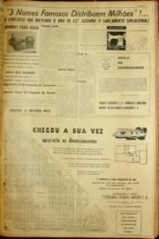 Página do jornal Unitário de maio de 1962