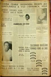 Página do jornal Unitário de maio de 1962