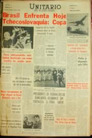 Página do jornal Unitário de junho de 1962