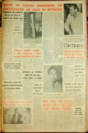 Página do jornal Unitário de junho de 1962