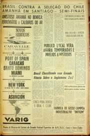 Página do jornal Unitário de junho de 1962