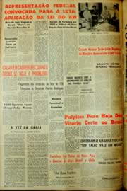 Página do jornal Unitário de junho de 1962