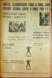 Página do jornal Unitário de junho de 1962