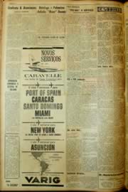 Página do jornal Unitário de junho de 1962