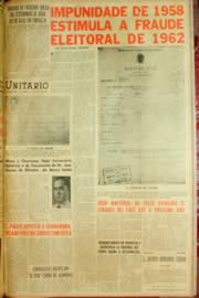 Página do jornal Unitário de junho de 1962