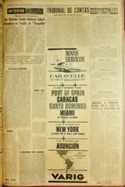 Página do jornal Unitário de junho de 1962