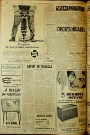Página do jornal Unitário de junho de 1962