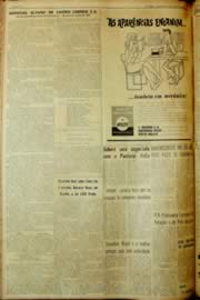 Página do jornal Unitário de junho de 1962