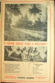 Página do jornal Unitário de julho de 1962