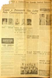 Página do jornal Unitário de julho de 1962