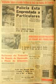 Página do jornal Unitário de julho de 1962