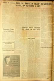 Página do jornal Unitário de julho de 1962