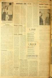 Página do jornal Unitário de julho de 1962