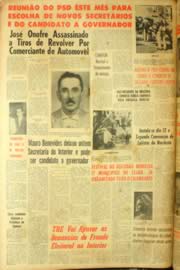 Página do jornal Unitário de julho de 1962