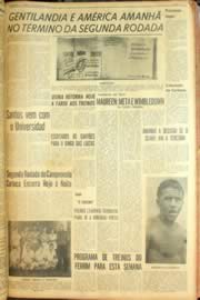 Página do jornal Unitário de julho de 1962