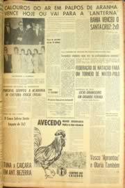 Página do jornal Unitário de julho de 1962