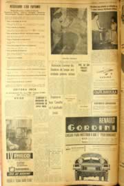 Página do jornal Unitário de julho de 1962