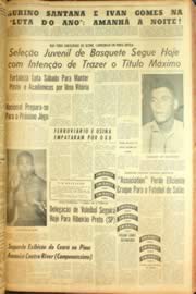 Página do jornal Unitário de julho de 1962